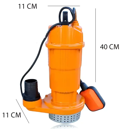 Канализационный насос UKC WQ10-10-0.75, 3150W, 4.2HP, 20000 л/мин, H=16 м, 220V, для грязной воды, непрерывный - фото 8