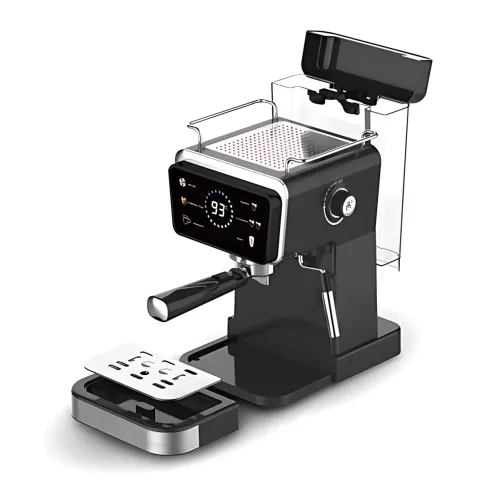 Кавомашина Zepline ZP-6802 — ріжкова, 3000 Вт, 20 Bar, 2 л, гаряча та холодна еспресо ESPRESSO COOL - фото 4