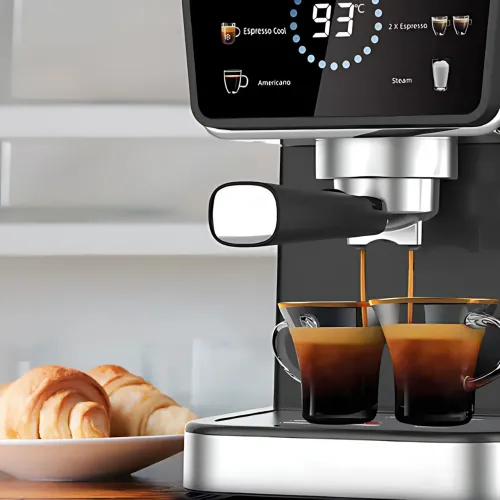 Кавомашина Zepline ZP-6802 — ріжкова, 3000 Вт, 20 Bar, 2 л, гаряча та холодна еспресо ESPRESSO COOL - фото 6