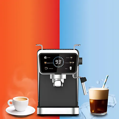 Кавомашина Zepline ZP-6802 — ріжкова, 3000 Вт, 20 Bar, 2 л, гаряча та холодна еспресо ESPRESSO COOL - фото 8