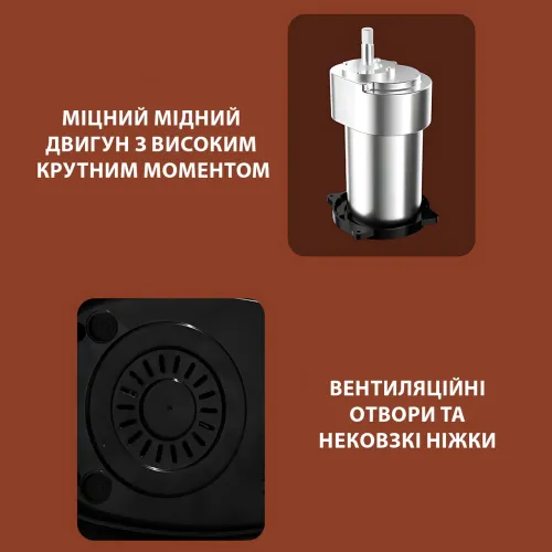 Соковыжималка-мороженица 3 в 1 Zepline ZP-6058, 3000 Вт – холодный отжим, смузи, сорбет - фото 8