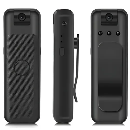 WI-Fi HD Body Camera з нічним баченням і записом 1080P, що перезаряджається, з магнітом і затискачем для одягу - фото 2