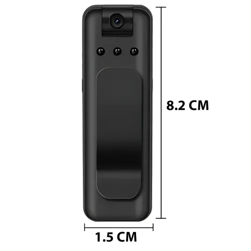 WI-Fi HD Body Camera з нічним баченням і записом 1080P, що перезаряджається, з магнітом і затискачем для одягу - фото 10
