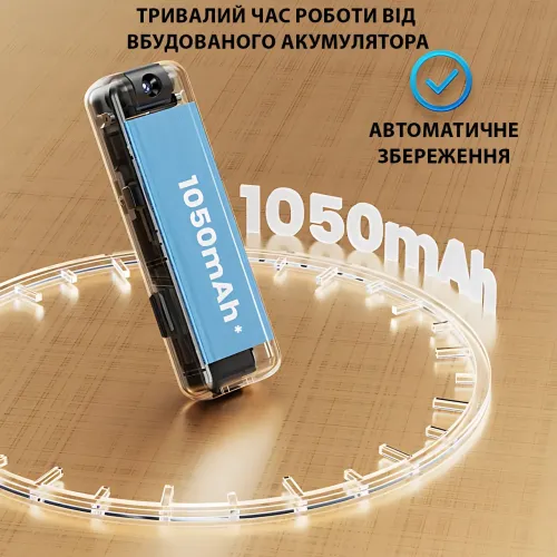 WI-Fi HD Body Camera з нічним баченням і записом 1080P, що перезаряджається, з магнітом і затискачем для одягу - фото 5