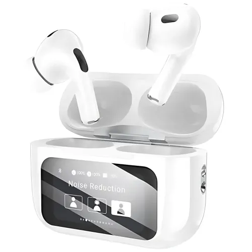 Беспроводные наушники Borofone BW76 Brocade – Bluetooth 5.4, сенсорный экран, ANC, TWS, микрофон, 4 ч работы - фото 4