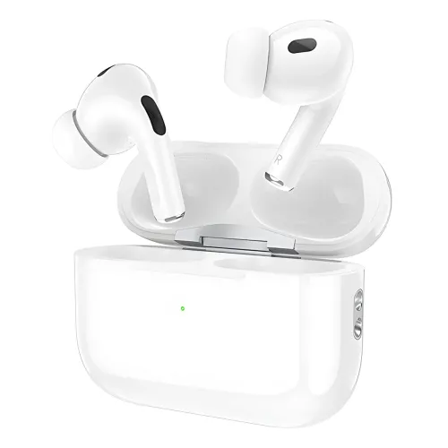 Bluetooth-гарнитура Borofone BW82, стерео, сенсорное управление, Bluetooth 5.4, LED-индикатор, белый - фото 4