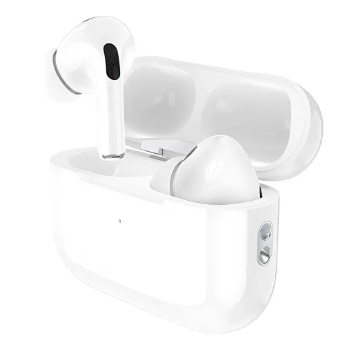 Bluetooth-гарнитура Borofone BW82, стерео, сенсорное управление, Bluetooth 5.4, LED-индикатор, белый - фото 5
