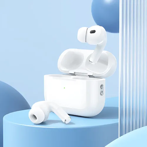Bluetooth-гарнитура Borofone BW82, стерео, сенсорное управление, Bluetooth 5.4, LED-индикатор, белый - фото 8