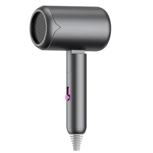​​​​​​​Фен для волос складной стайлер Air Blower LY-811, мощность 1800 Вт, 3 скорости, ионизация, серый - фото 2