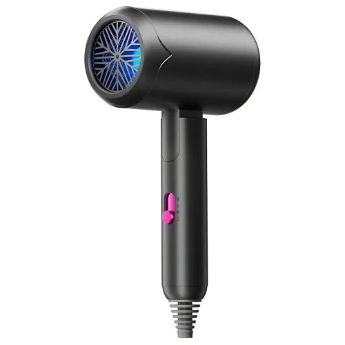 ​​​​​​​Фен для волос складной стайлер Air Blower LY-811, мощность 1800 Вт, 3 скорости, ионизация, серый - фото 3