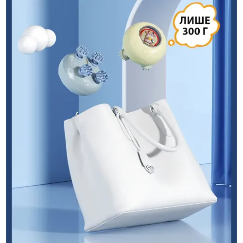 Беспроводной массажёр для головы AND XL-1234, глубокий массаж, 3 режима, USB-зарядка, силиконовые насадки - фото 7