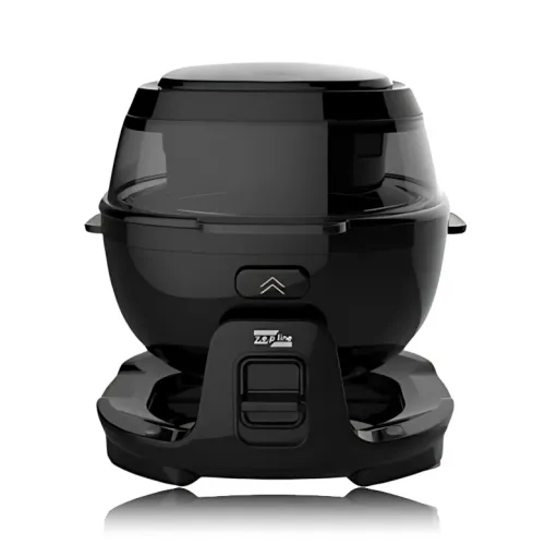 Smart-аэрогриль Zepline ZP-140, аэрофритюр 10 л, 4000 Вт, 18 программ, сенсорное управление, черный - фото 2