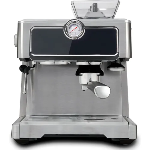 Кофеварка эспрессо с кофемолкой Zepline ZP-7305A – 3000 Вт, 20 Бар, сенсорное управление, капучинатор, 1.5 л - фото 2