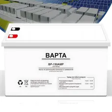 Гелевый аккумулятор BAPTA BP-150AMP 12В 150Ач – 32,5 кг, 25А, герметичный, глубокий разряд