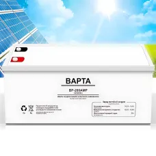 Гелевый аккумулятор BAPTA BP-200AMP 12В 200Ач – 46,5 кг, 30А, герметичный, глубокий разряд