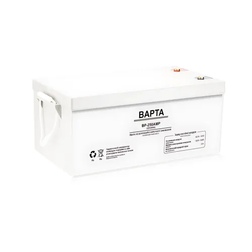 Гелевый аккумулятор BAPTA BP-250AMP – 12В, 250Ач, 35А, 53 кг, герметичный, необслуживаемый - фото 3