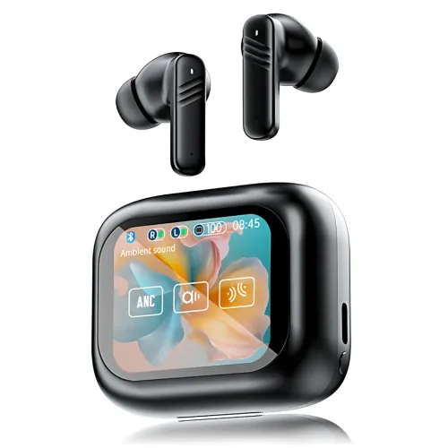 Беспроводные наушники LX-10 TWS – Bluetooth 5.4, ANC+ENC, LED-дисплей, 320 мАч, сенсорное управление - фото 2