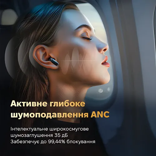 Беспроводные наушники LX-10 TWS – Bluetooth 5.4, ANC+ENC, LED-дисплей, 320 мАч, сенсорное управление - фото 4