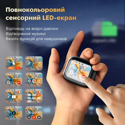 Беспроводные наушники LX-10 TWS – Bluetooth 5.4, ANC+ENC, LED-дисплей, 320 мАч, сенсорное управление - фото 8