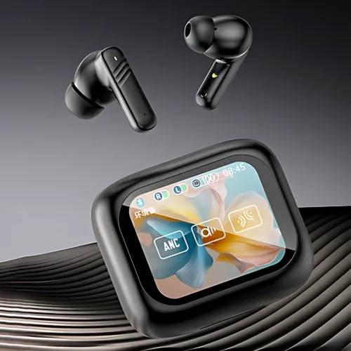 Беспроводные наушники LX-10 TWS – Bluetooth 5.4, ANC+ENC, LED-дисплей, 320 мАч, сенсорное управление