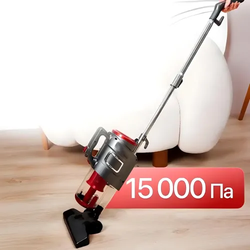 Аккумуляторный ручной пылесос Hoffmans 8803, 1800 Вт, контейнер 1 л, HEPA-фильтр, до 60 мин работы, турборежим Синий - фото 6
