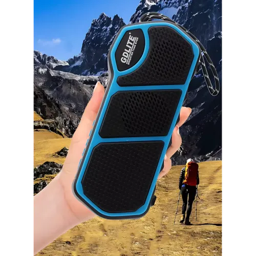 Портативная колонка с солнечной батареей и фонарем CCLAMP CL-823 – Bluetooth, USB, SD, FM, 5Вт, 1500 мАч - фото 8