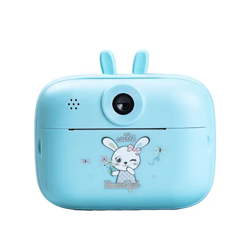 Фотоаппарат моментальной печати Print Camera MA458 – 1080 dpi, термопечать 57×30 мм, USB, Bluetooth, голубой - фото 2