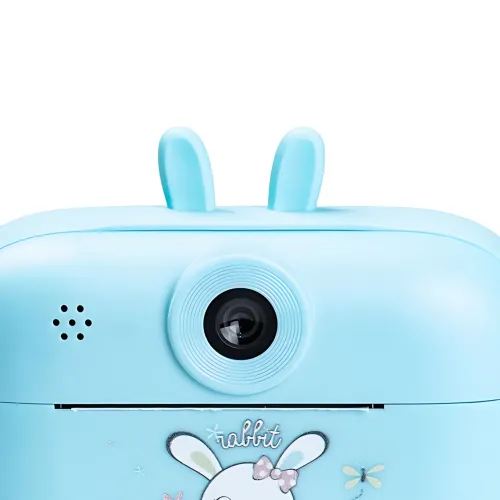 Фотоаппарат моментальной печати Print Camera MA458 – 1080 dpi, термопечать 57×30 мм, USB, Bluetooth, голубой - фото 6