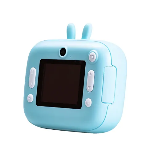 Фотоаппарат моментальной печати Print Camera MA458 – 1080 dpi, термопечать 57×30 мм, USB, Bluetooth, голубой - фото 4