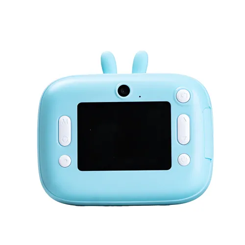 Фотоаппарат моментальной печати Print Camera MA458 – 1080 dpi, термопечать 57×30 мм, USB, Bluetooth, голубой Розовый - фото 3