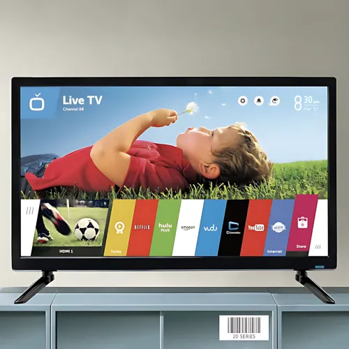 LED Телевизор 24 Smart TV, WiFi, 1.5 Gb Ram, 8Gb Rom, T2, USB, HDMI, Android 13