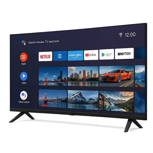 Безрамочный телевизор CAIA 42 LED Smart TV, Голосовое управление, Android 15 - фото 2