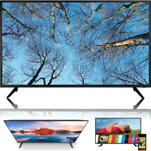 Телевизор L45 Smart T2 45 UHD 4K, Android 13, Dolby Digital, Smart TV, HDR, Smart Home, 1.5 ГБ, 8 ГБ, пульт