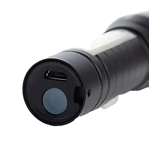 Фонарь тактический ручной аккумуляторный BL-511, USB с 3 режимами света и боковыми диодами CОВ - фото 10