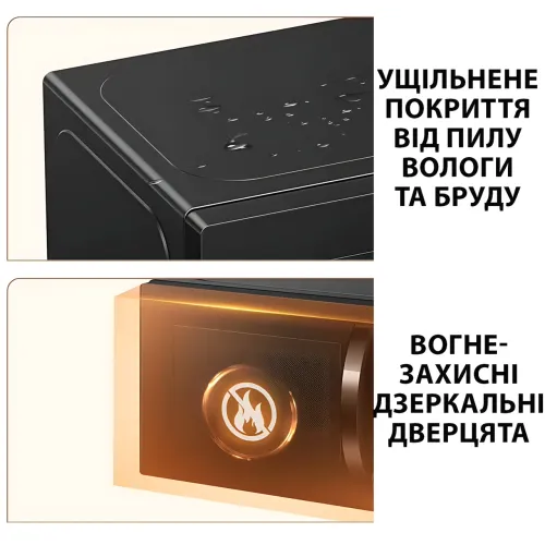 Микроволновка Hoffmans HM-765 — 700 Вт, 20 л, 5 режимов, таймер 30 мин, механическое управление - фото 14
