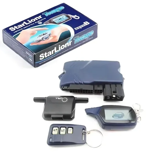 Автосигнализация CAR ALARM 2 WAY B9  с автозапуском, двусторонней связью, ЖК-брелоком, дальность до 1200 м - фото 10