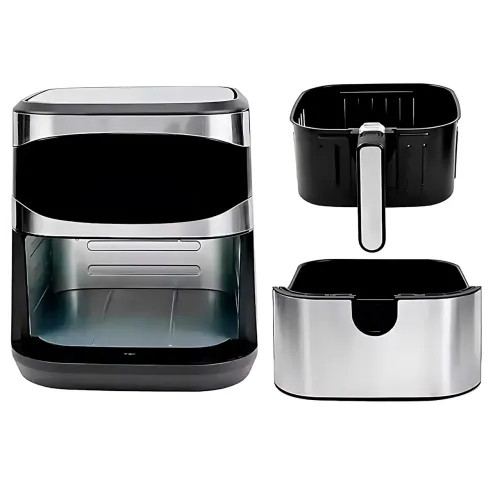 Аэрогриль Hoffmans HM-788, 12 л, 2400 Вт, 12 программ, цифровой LED-дисплей, таймер, антипригарная чаша - фото 6