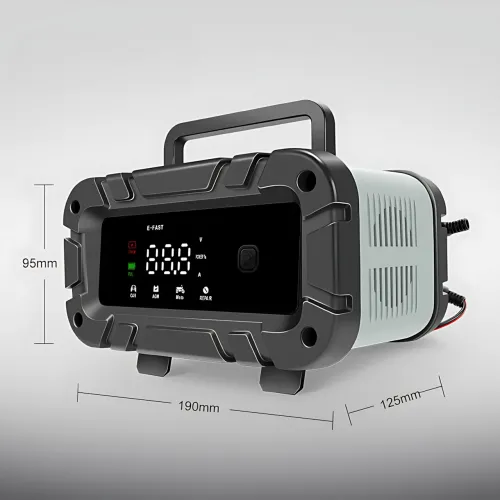 Автомобильное пуско-зарядное устройство E-fast TK-400, 12 В, 96 Вт, для аккумуляторов 2–150 Ач, с дисплеем - фото 10