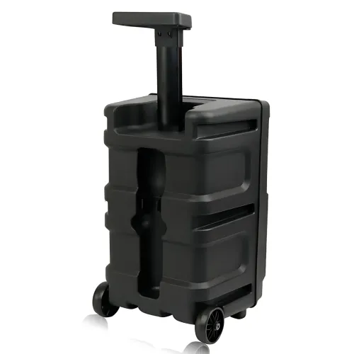 Колонка Kimiso QS-3810 15Вт, караоке + микрофон, светомузыка, Bluetooth/FM/USB/TF/AUX, аккумулятор - фото 4