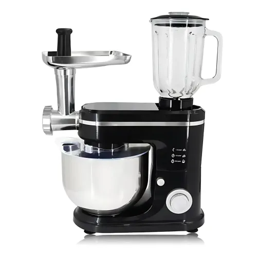 Кухонный комбайн Hoffmans HM-8085 3в1, 1600 Вт, чаша 8 л, блендер 2 л, мясорубка, тестомес, 5 скоростей - фото 2