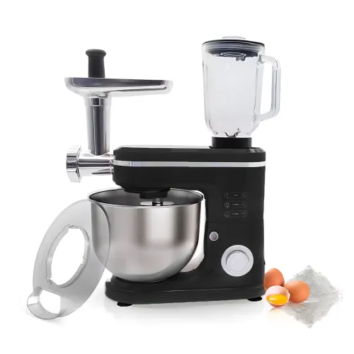 Кухонный комбайн Hoffmans HM-8085 3в1, 1600 Вт, чаша 8 л, блендер 2 л, мясорубка, тестомес, 5 скоростей - фото 4