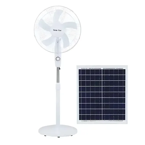 Вентилятор Solar Fun MNJ-168 16, 15 Вт, с солнечной панелью 12 Вт и диммером, аккумулятор 12000 мАч - фото 5