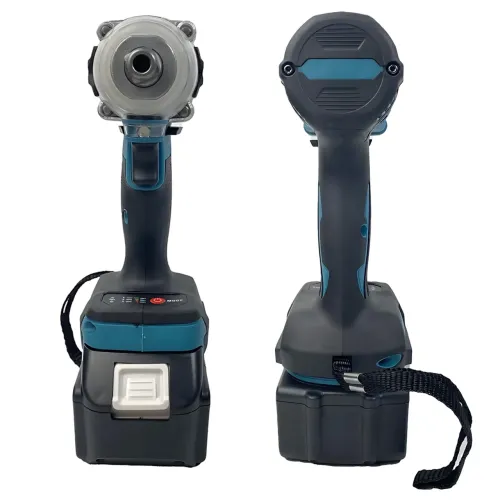 Гайковёрт аккумуляторный DTW301 48V 5.0Ач, 300 Нм, бесщёточный, 3 режима, 2 АКБ, трещотка, набор насадок, кейс - фото 4