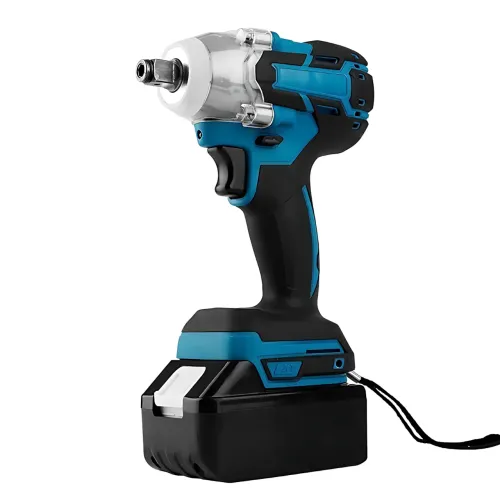 Гайковёрт аккумуляторный DTW301 48V 5.0Ач, 300 Нм, бесщёточный, 3 режима, 2 АКБ, трещотка, набор насадок, кейс - фото 2