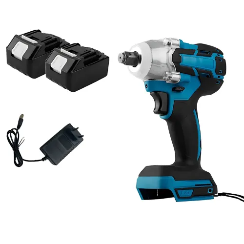 Гайковёрт аккумуляторный DTW301 48V 5.0Ач, 300 Нм, бесщёточный, 3 режима, 2 АКБ, трещотка, набор насадок, кейс - фото 8
