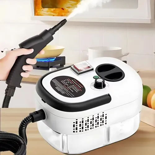 Пароочиститель портативный Steam Cleaner 2500, 3 бар, 1200 мл, нагрев за 30 сек, 6 режимов, отпариватель - фото 9