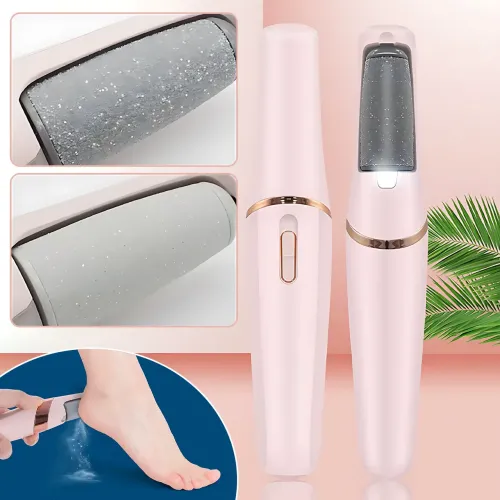 Электрическая пемза для педикюра Pretty Girl Flawless Pedi AND 002, 2 насадки, аккумуляторная, 2 скорости, USB
