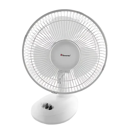 Настольный вентилятор Domotec MS-1624 Fan 9, 25 Вт, 2 скорости, поворот и наклон, съёмная решётка, белый - фото 4