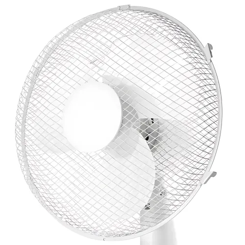 Вентилятор настільний Domotec MS-1626 16 (43 см), 40 Вт, 3 швидкості, поворот, нахил, робота від 220 в, білий - фото 6
