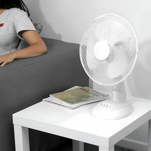 Вентилятор настільний Domotec MS-1626 16 (43 см), 40 Вт, 3 швидкості, поворот, нахил, робота від 220 в, білий - фото 9